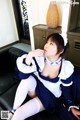 Cosplay Maid - Smoking Muscular Func