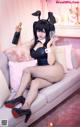 Coser@Potato Godzilla: Kurumi Tokisaki Bunny Girl (35 photos)