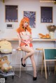 贞子蜜桃 Cosplay 汉堡店员